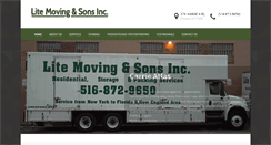 Desktop Screenshot of litemovingandsons.com